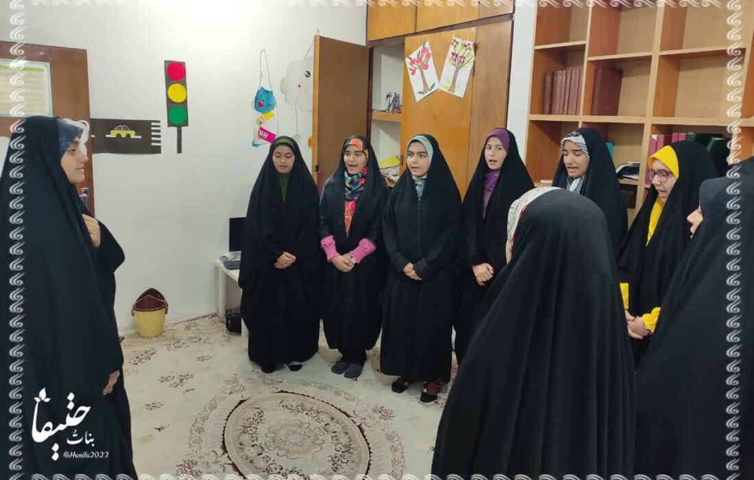 تمرین گروه سرود بنات حنیفا / مؤسسه قرآنی هدایت کردکوی / تابستان ۱۴۰۲
