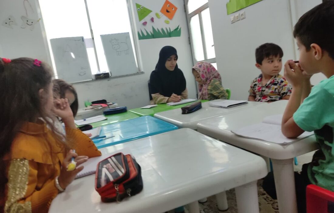 کلاس نقاشی کودکان/تیر ماه ۱۴۰۲