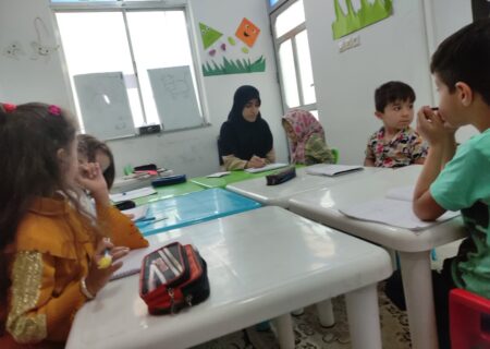 کلاس نقاشی کودکان/تیر ماه ۱۴۰۲