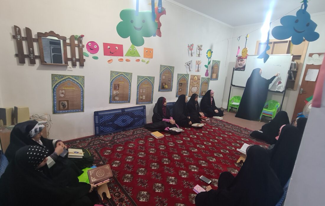 تمرین همخوانی دختران/آموزش تجوید قرآن کریم/طرح غنی سازی اوقات فراغت تابستان ۱۴۰۲