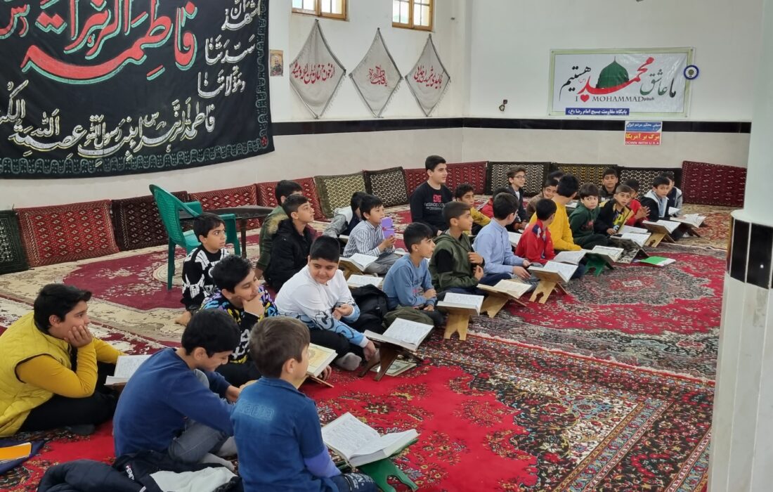 گزارش تصویری/برگزاری کلاس های قرآن ویژه پسران