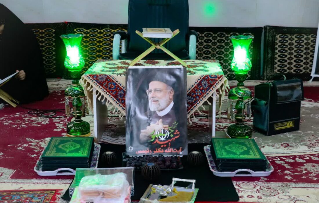 مراسم عزاداری شهدای خدمت ویژه خواهران در عصمتیه برگزار شد.