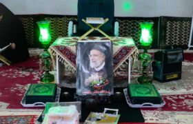 مراسم عزاداری شهدای خدمت ویژه خواهران در عصمتیه برگزار شد.