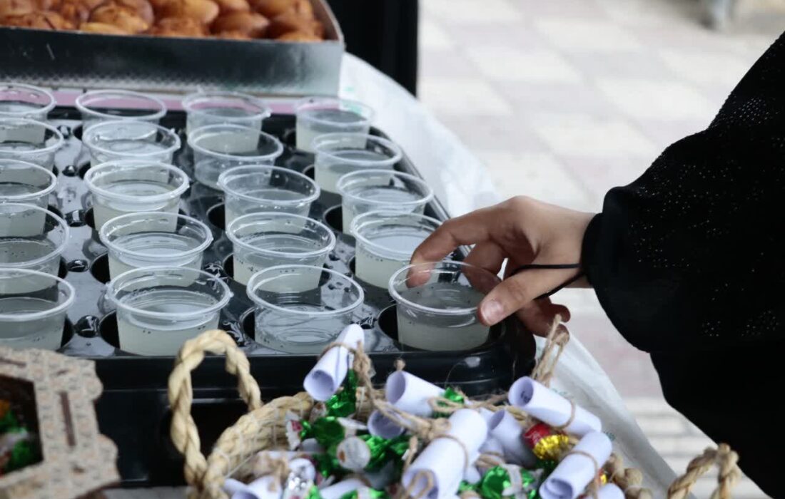 برپایی ایستگاه صلواتی به مناسبت ولادت امام رضا (ع)/۲۹ اردیبهشت