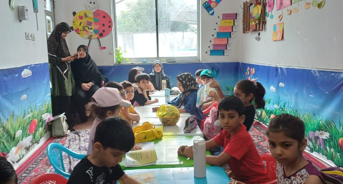 برگزاری کلاس های طرح تابستان موسسه قرآنی هدایت کردکوی
